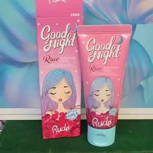 RUDE Pink and Blue Good Night Sleeping Pack 50ml New Sealed Tube in Box